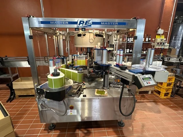 Etichettatrice PE Usata — P.E. MASTER M – 6T/540/2S-2E