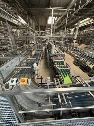 Linea di Inscatolamento KHS Usata Completa 34.000 cph — KHS
