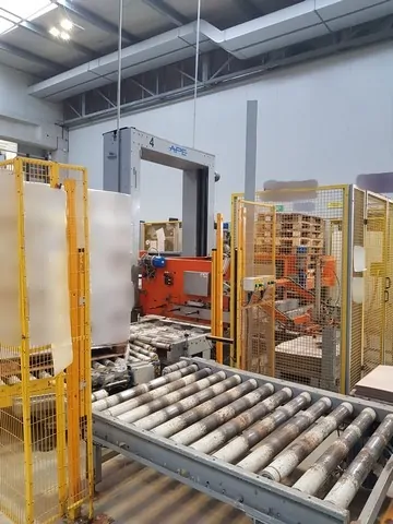 Palletizzatore Ape & Pallet Wrapper Digipacsistemi Usato — APE Speed: 30 layer/h